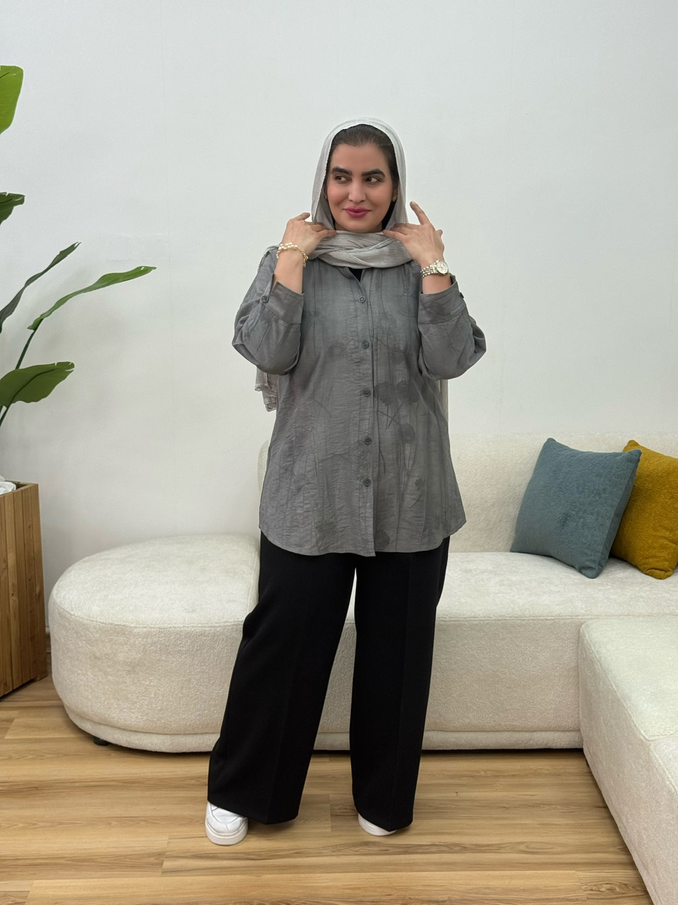 شومیز مانتویی جیدان
