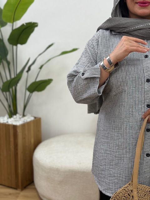 شومیز مانتویی تیسو