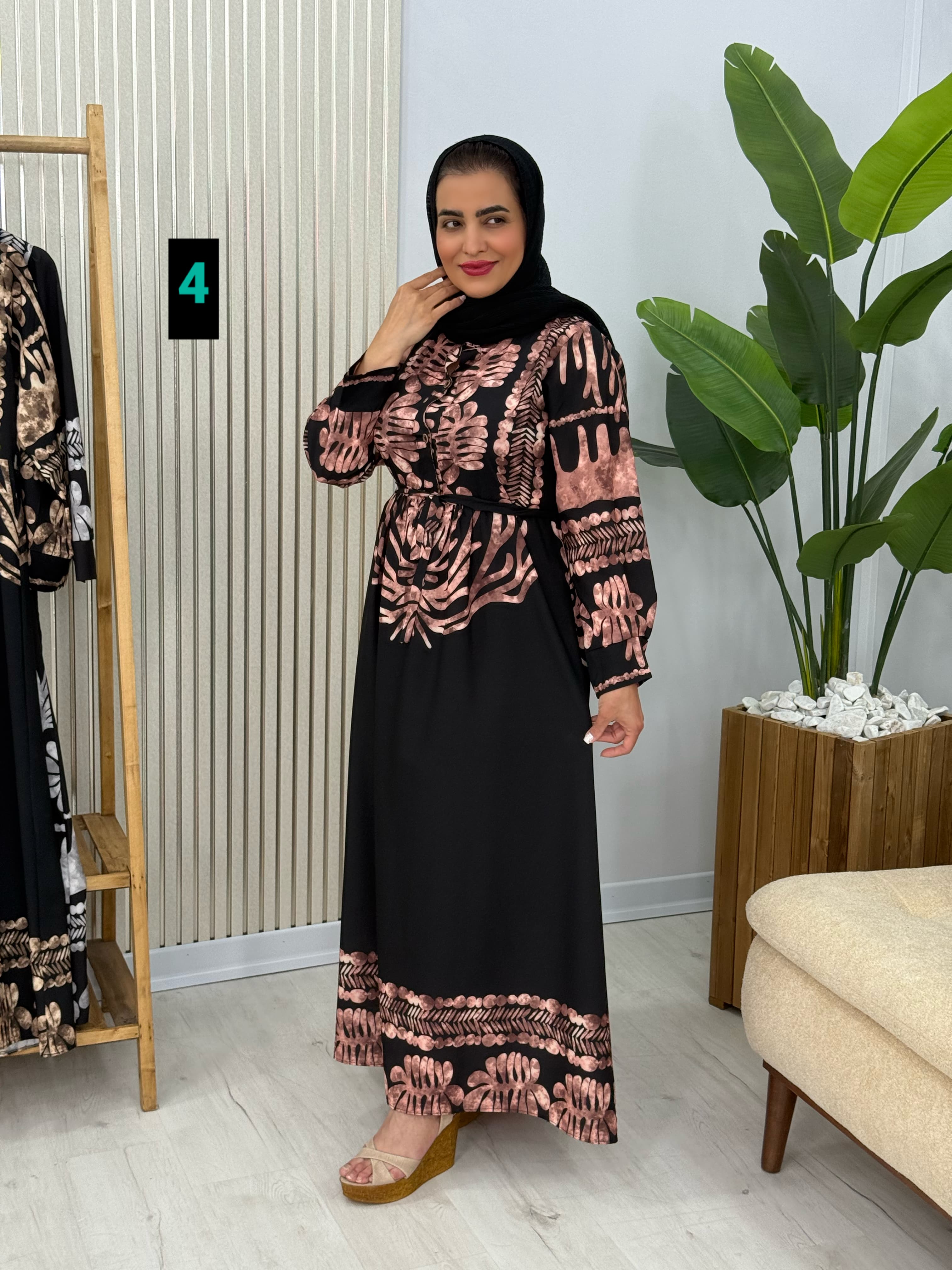 پیراهن ساحلی نخل