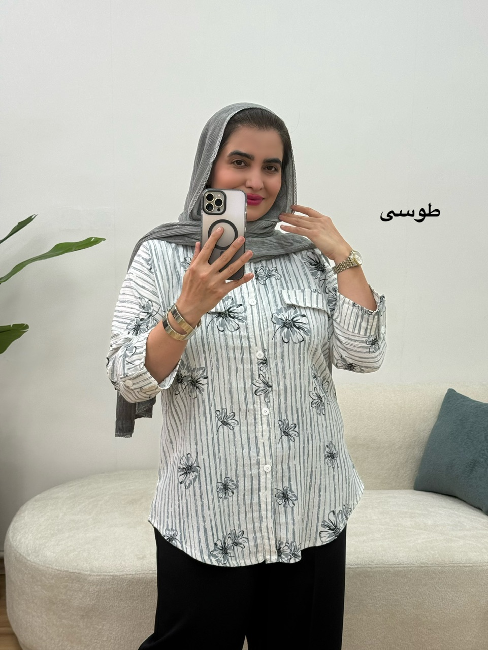 شومیز مانتویی فروزش