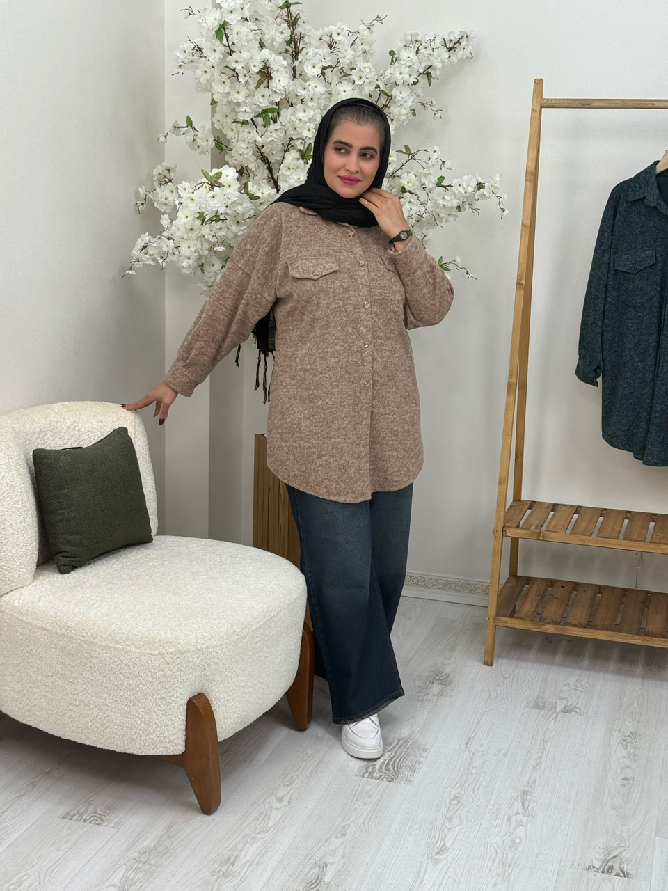 شومیز مانتویی الیوا