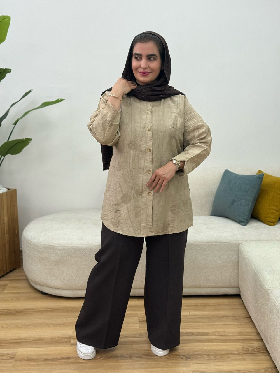 شومیز مانتویی جیدان
