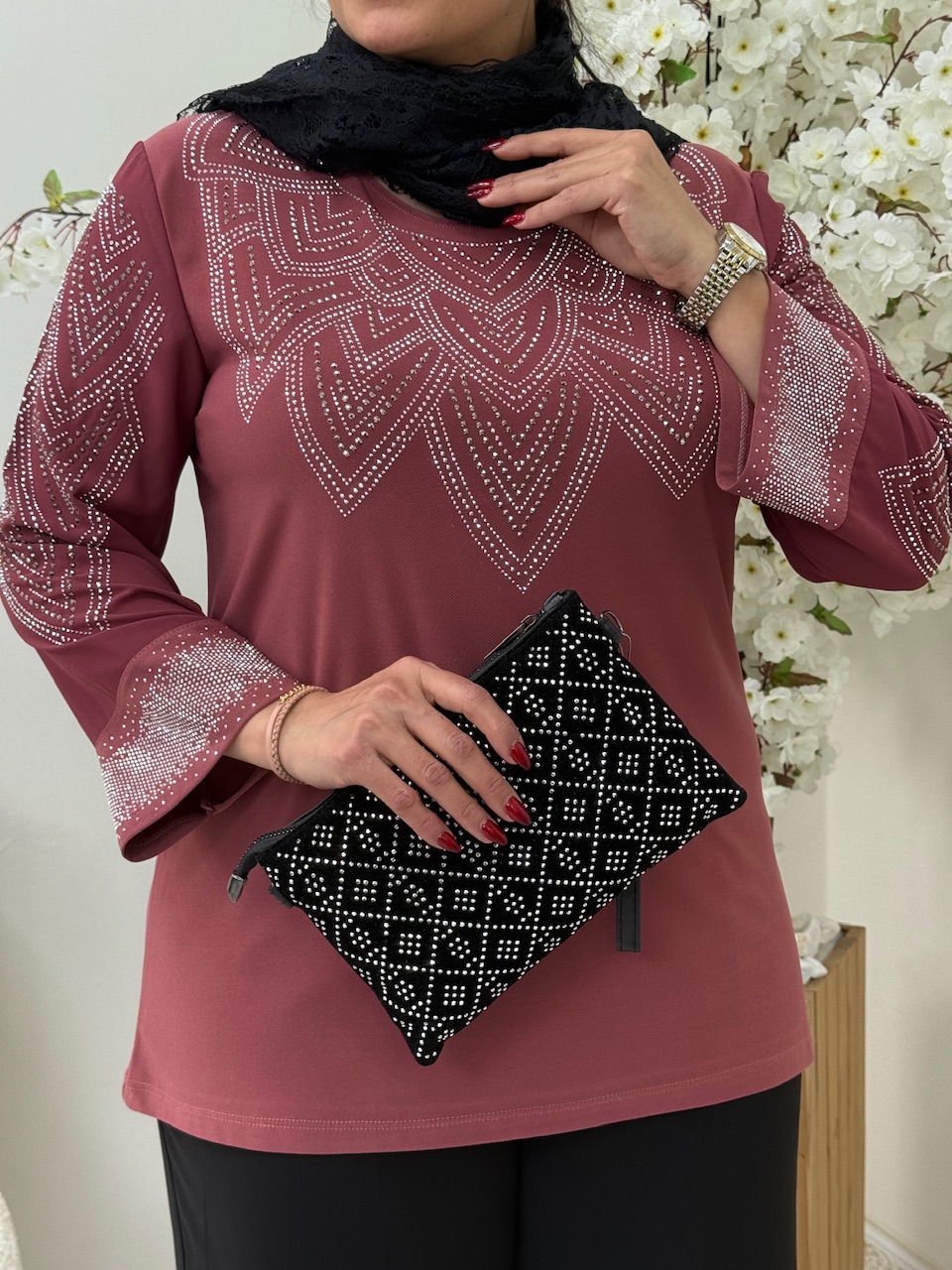 شومیز مجلسی نورسا