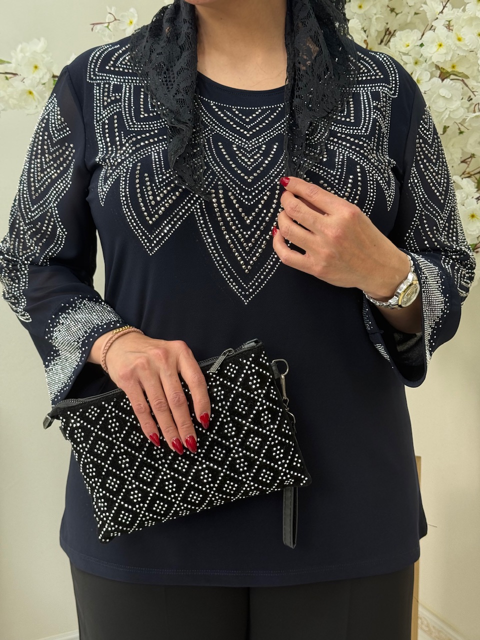 شومیز مجلسی نورسا