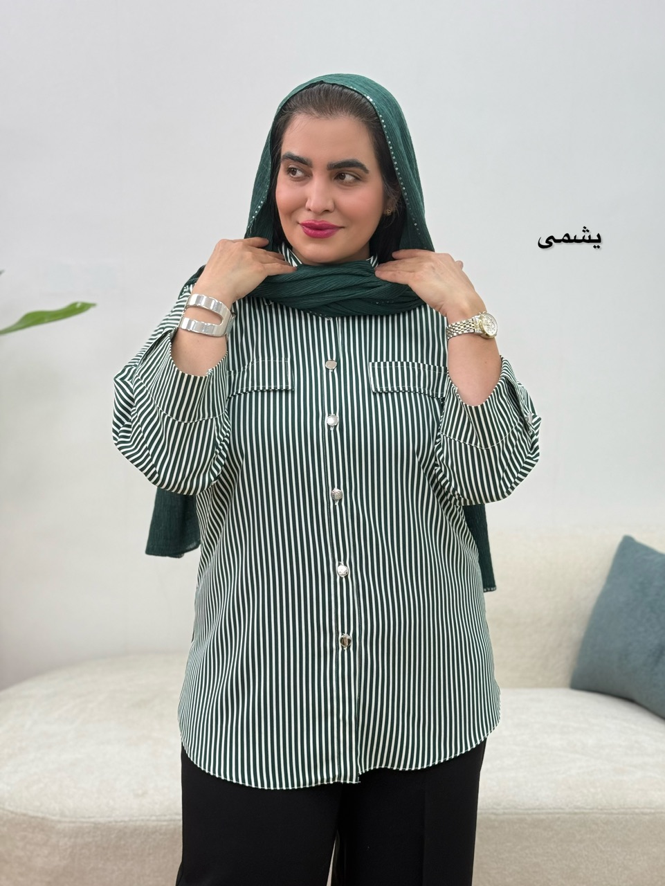شومیز مانتویی البالو