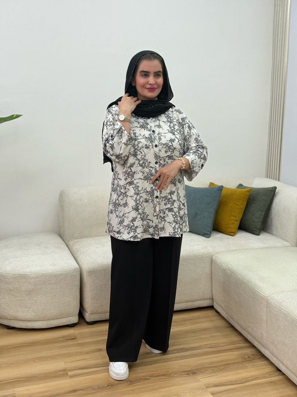 شومیز مانتویی کامی