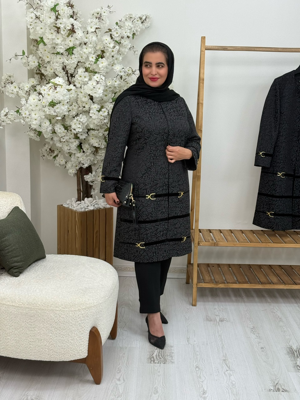 مانتو مجلسی جواهر