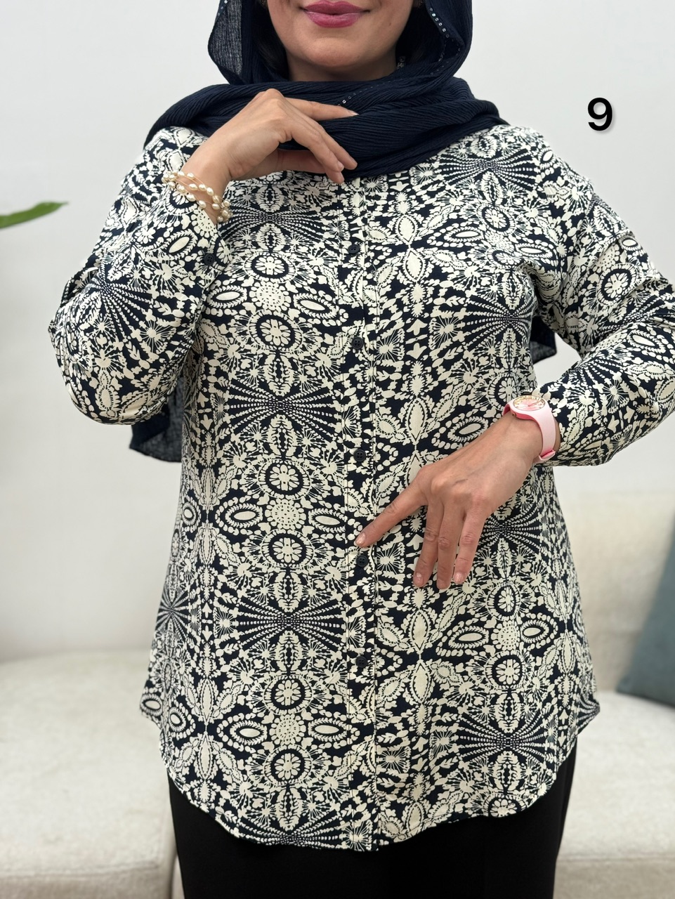 شومیز مانتویی کانیا