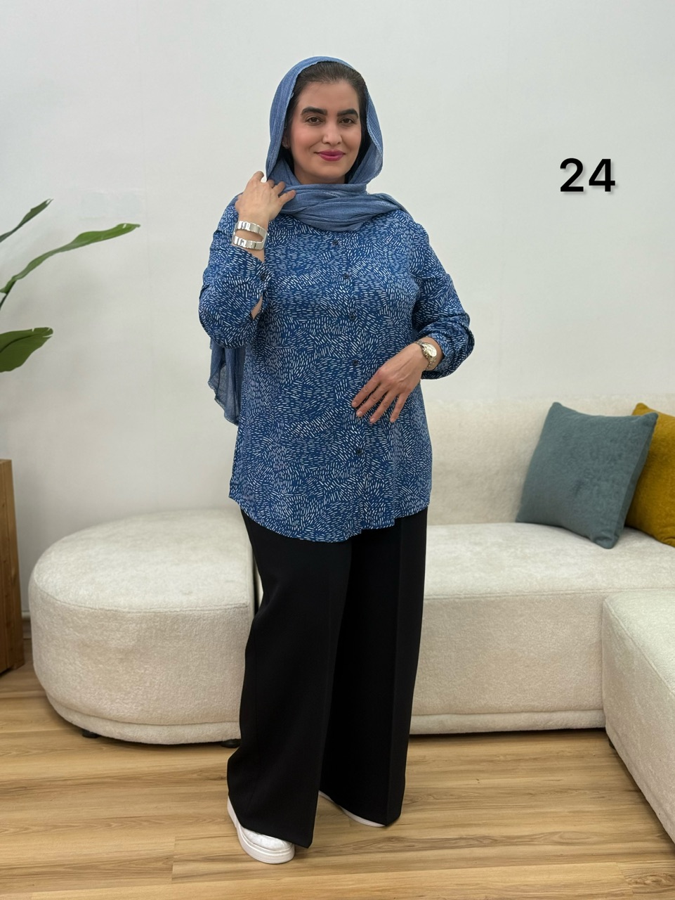 شومیز مانتویی کانیا