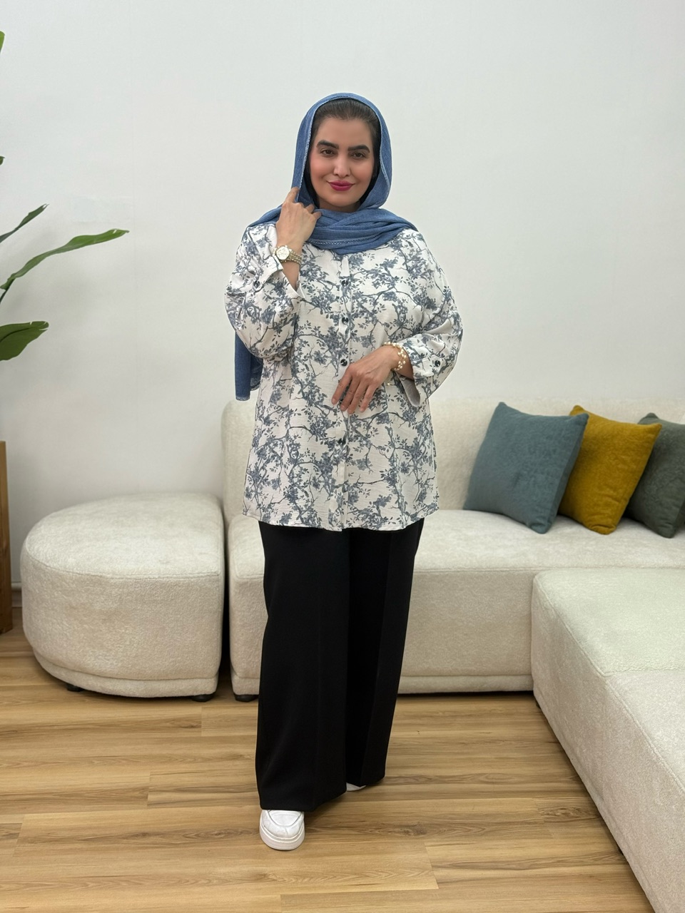 شومیز مانتویی کامی