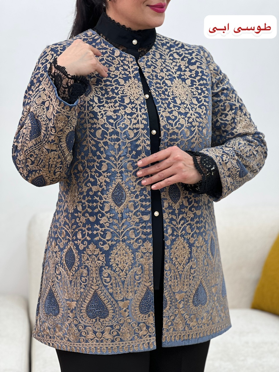 مانتو مجلسی شبدیس