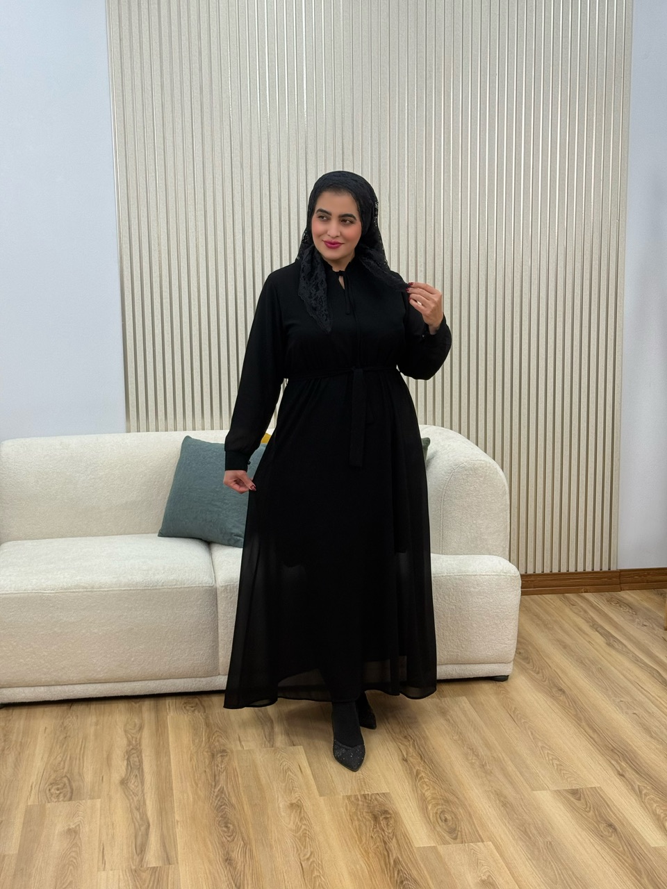 پیراهن حریر انید