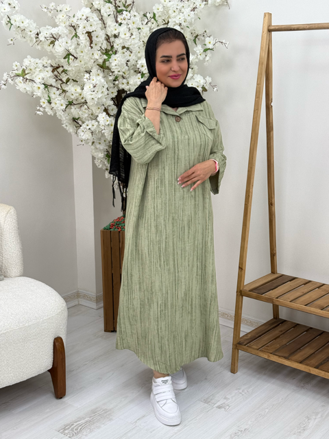 مانتو جلوبسته نیلی