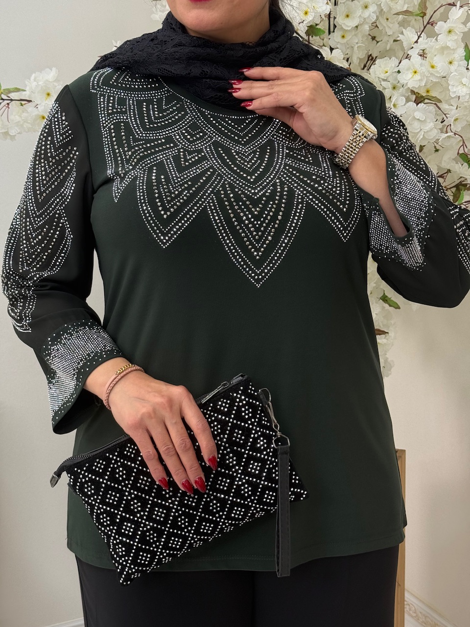 شومیز مجلسی نورسا