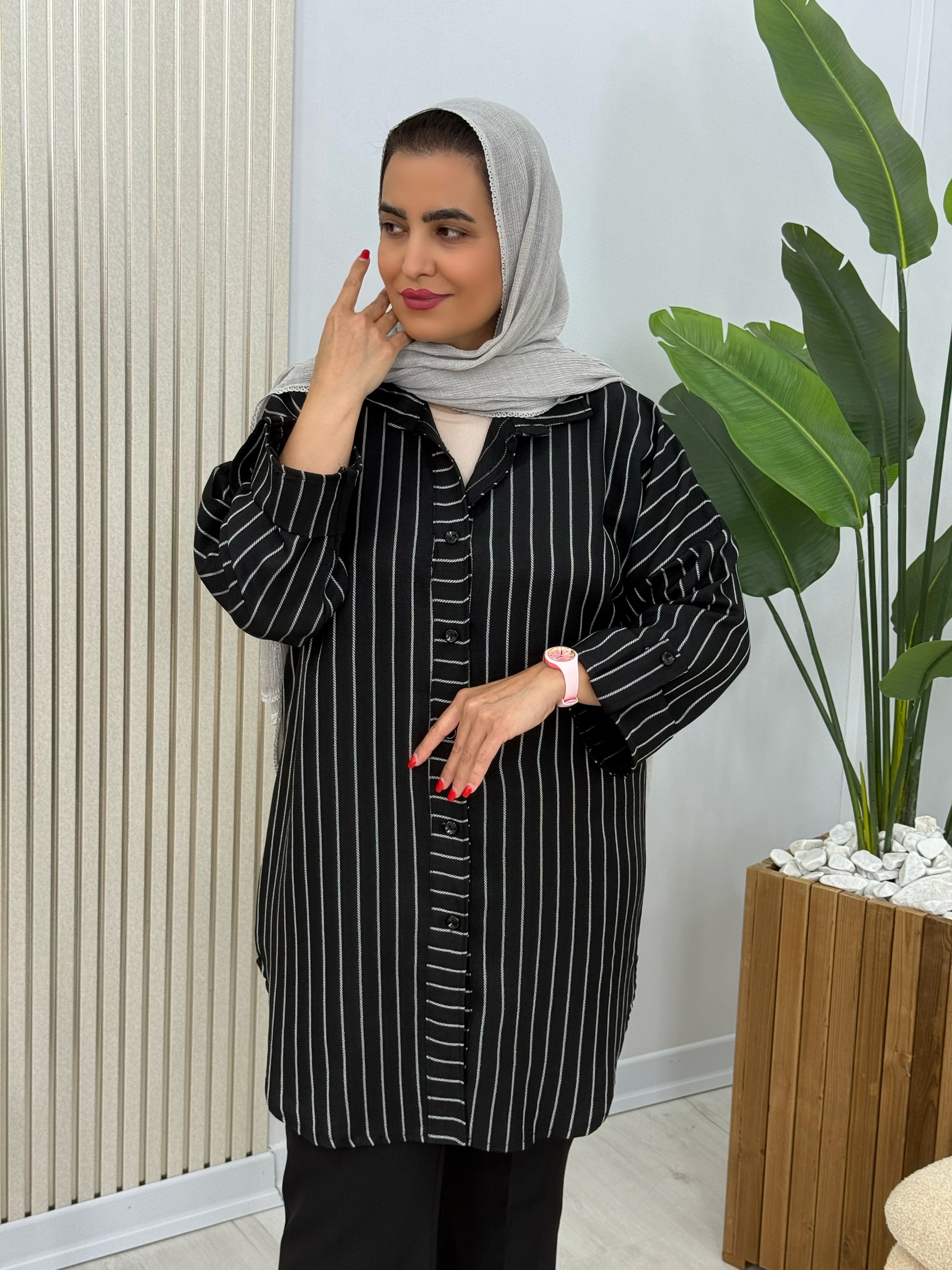 شومیز مانتویی دلارین