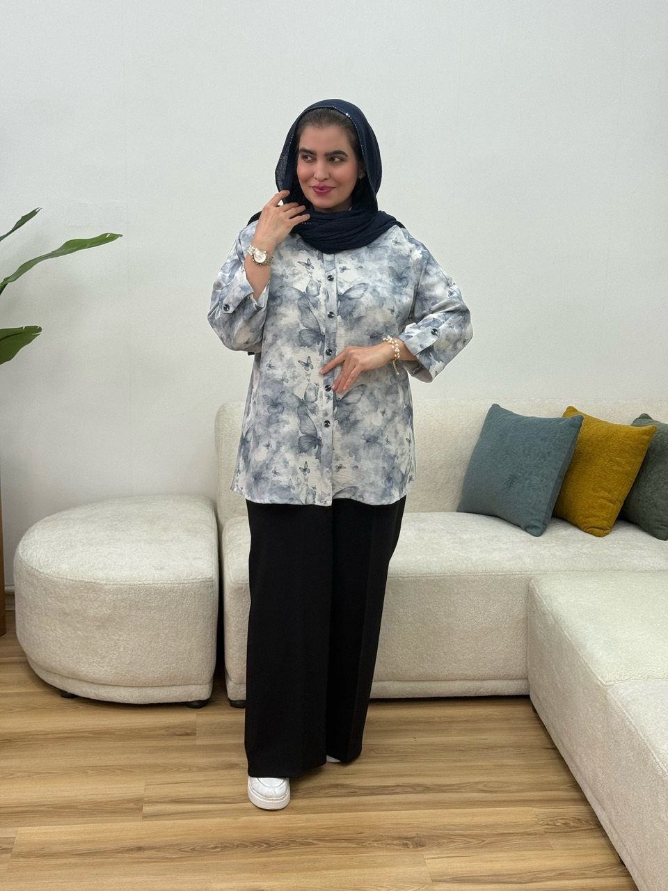 شومیز مانتویی کامی