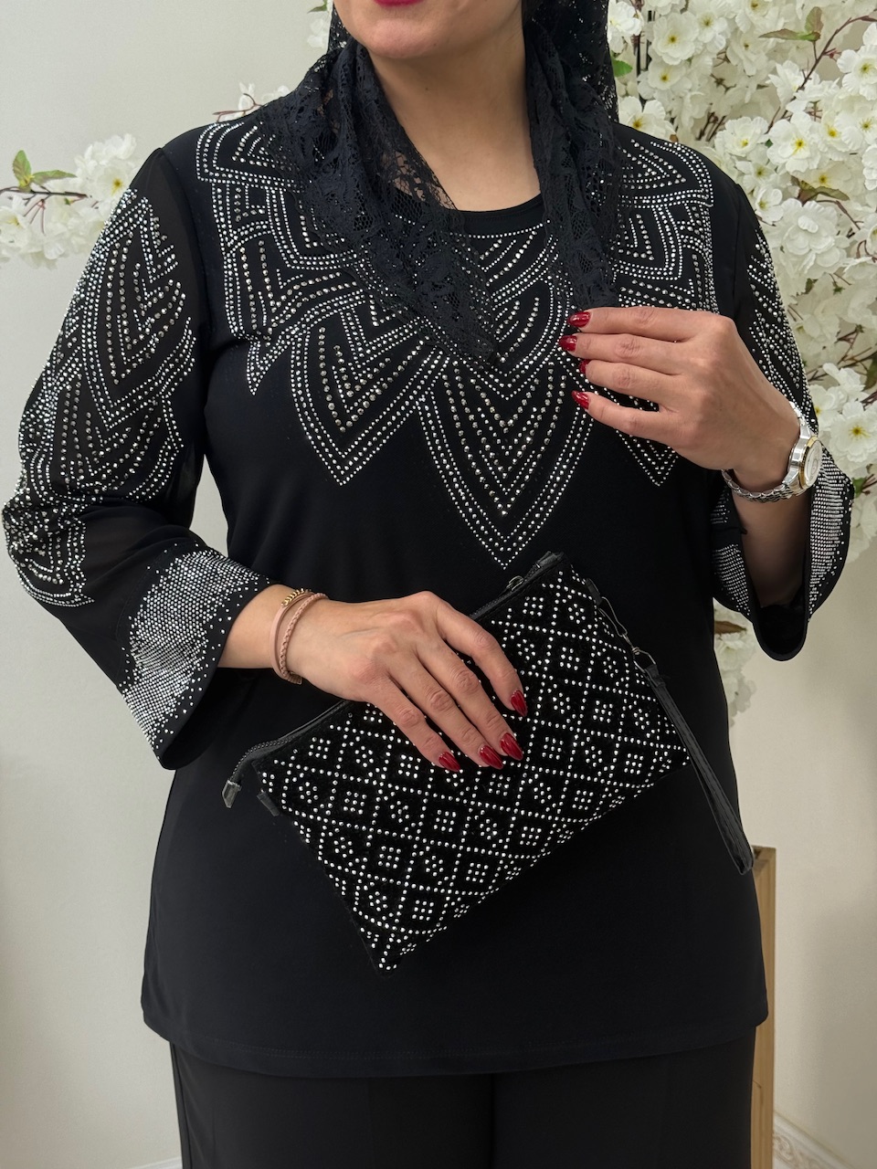 شومیز مجلسی نورسا