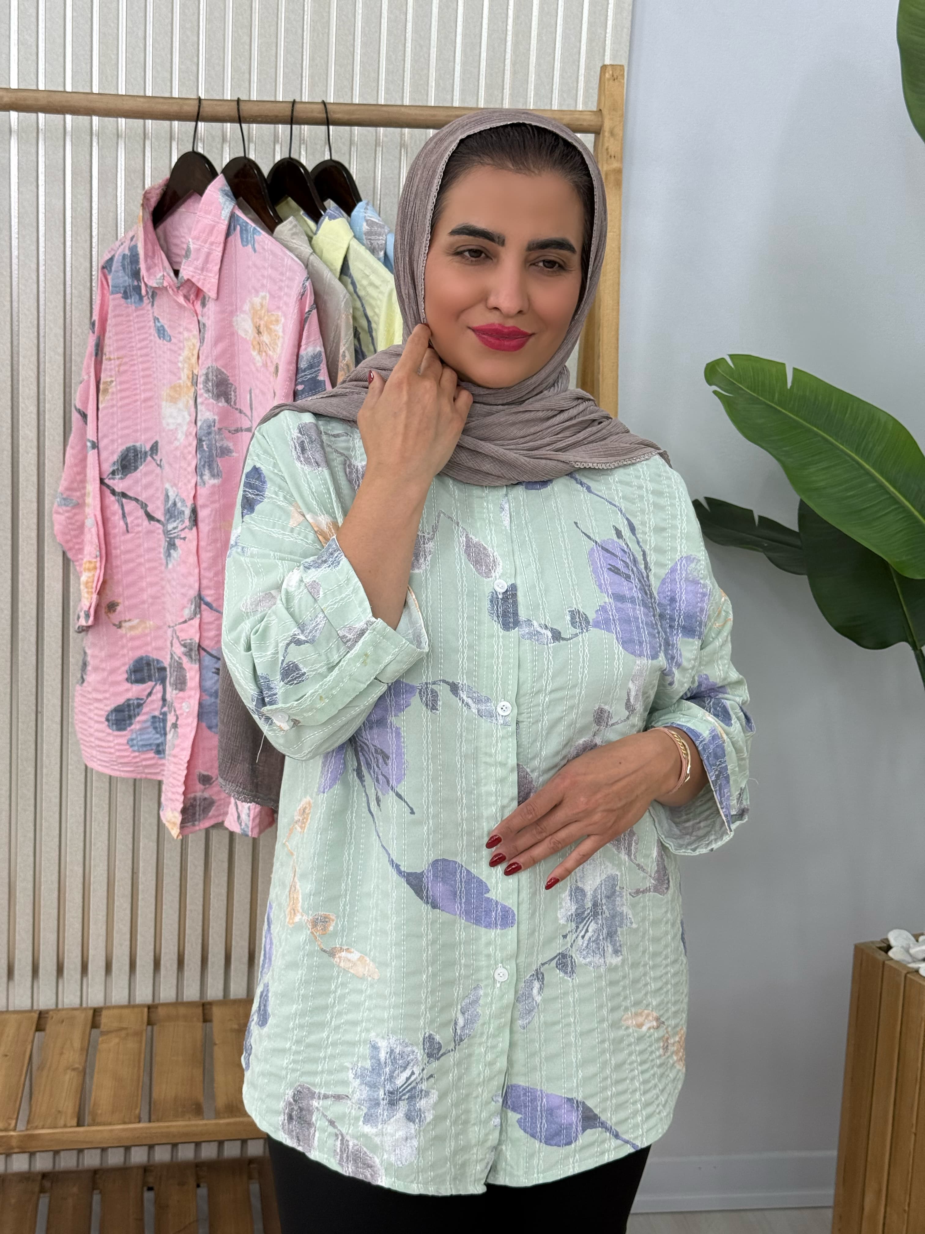 شومیز مانتویی سایرا