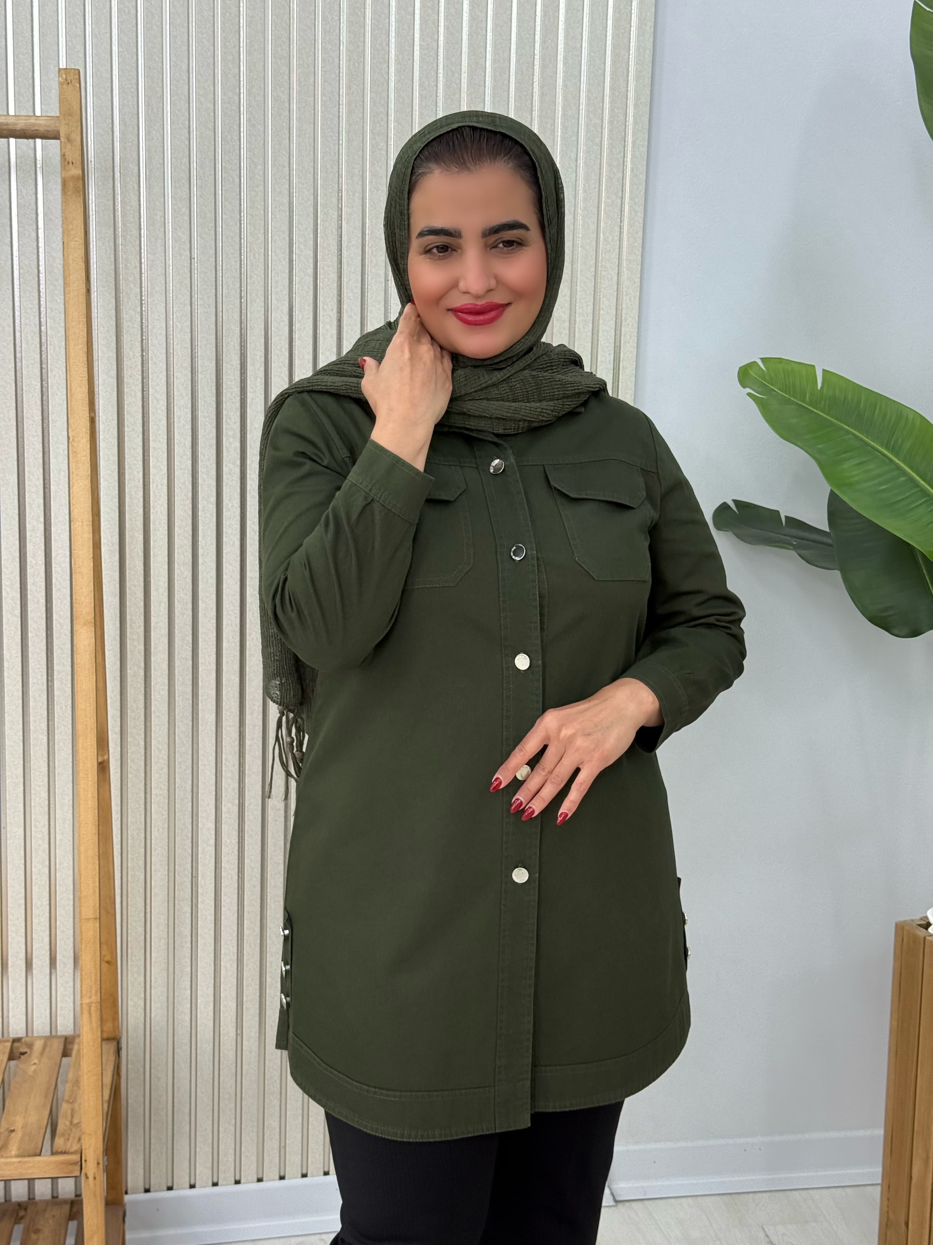 مانتو کتان ویدان