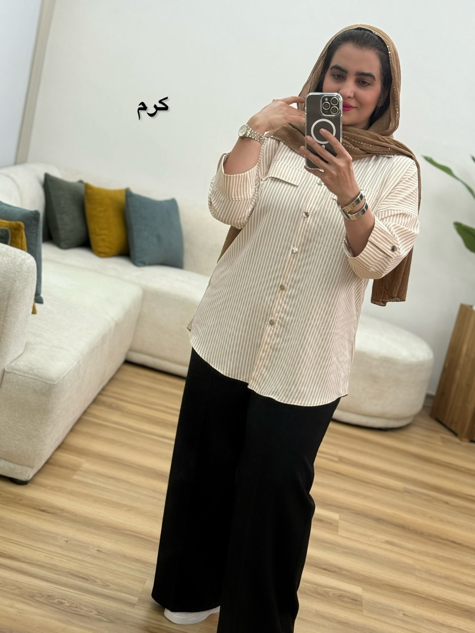 شومیز مانتویی البالو