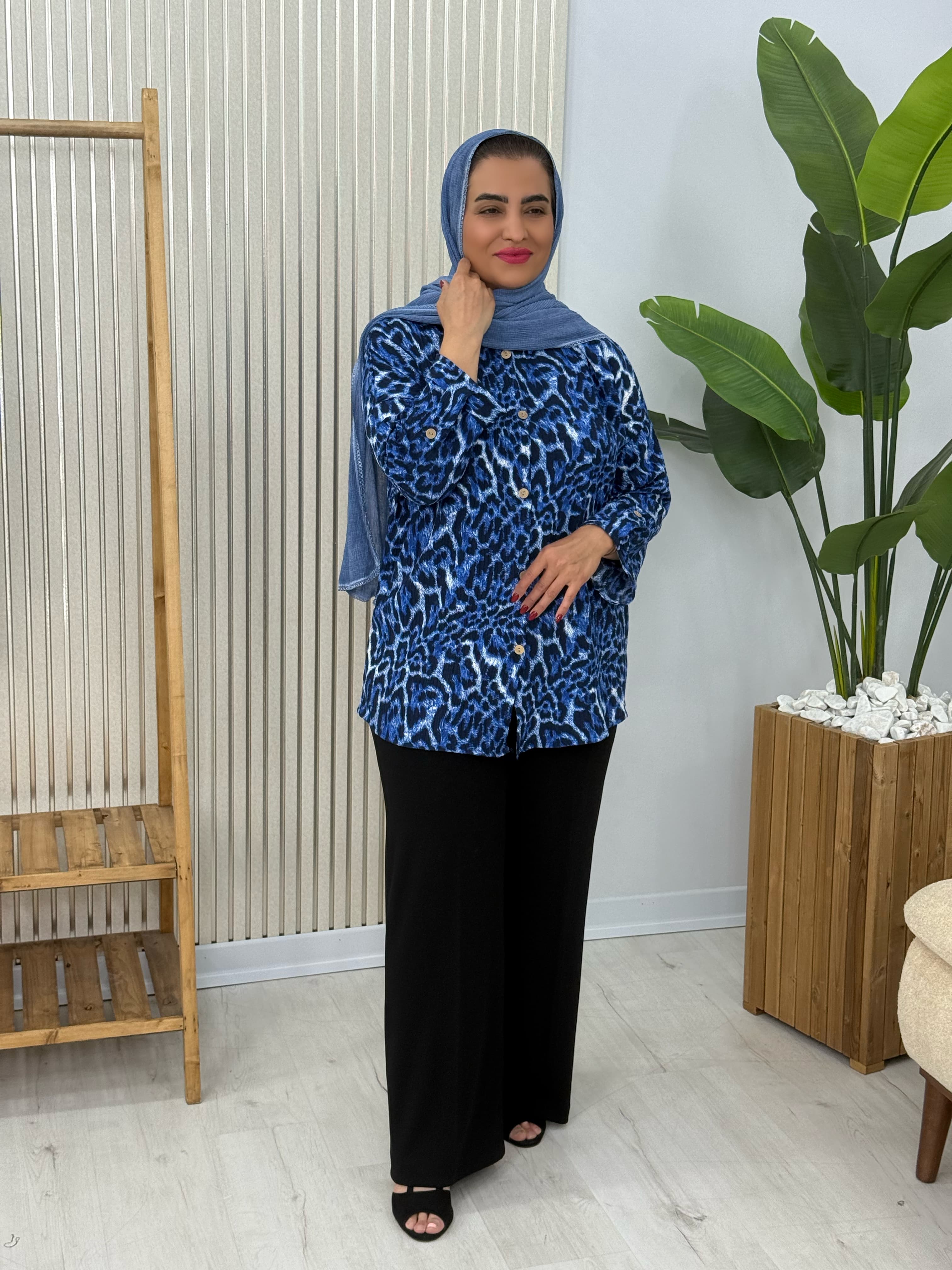 شومیز مانتویی قصیده