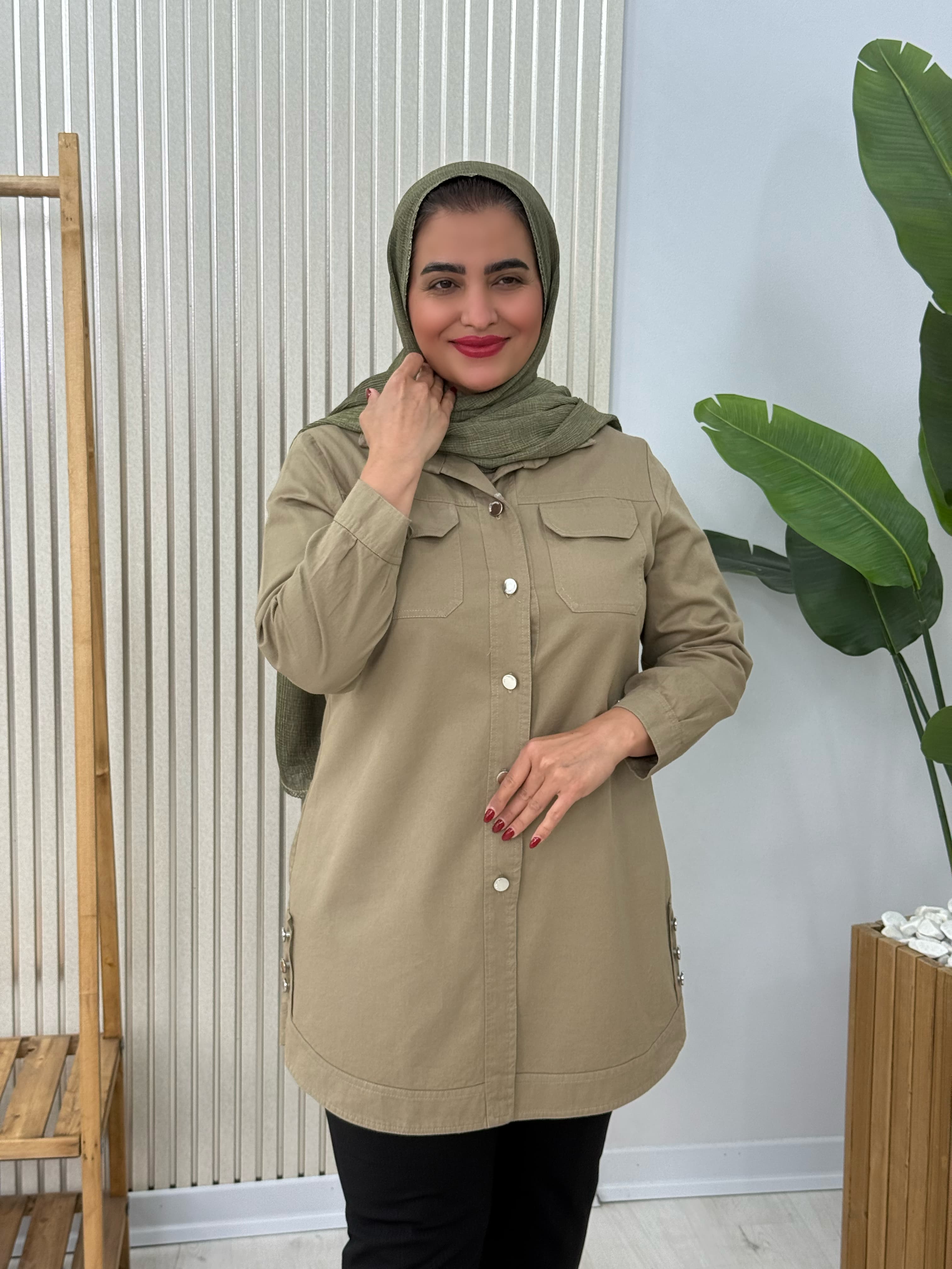 مانتو کتان ویدان