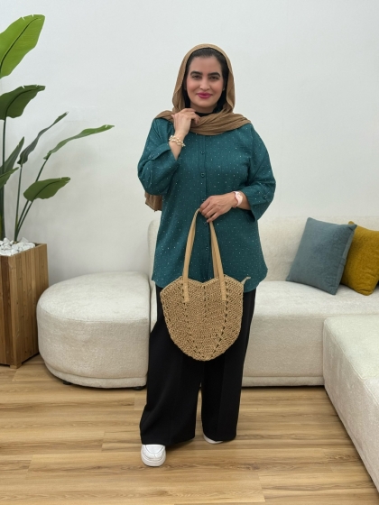 شومیز مانتویی گیسوان