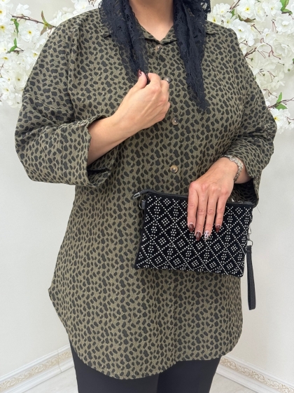 شومیز مانتویی گلاله