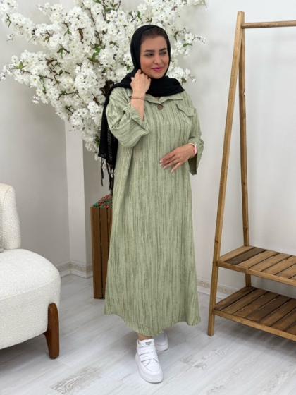 مانتو جلوبسته نیلی