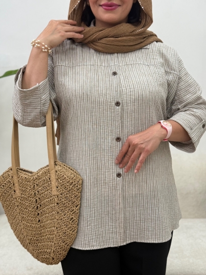 شومیز مانتویی اناران