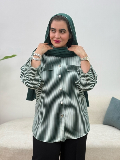 شومیز مانتویی البالو